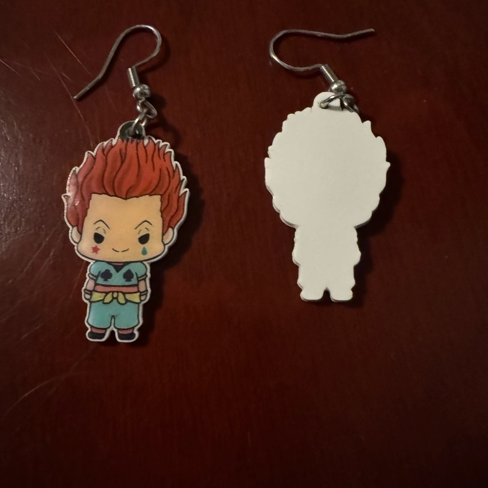 Hunter X dangle earrings - Picture 3 of 3